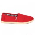 Youth Red Canvas Classic (11-5) 6038 by Toms from Hurleys