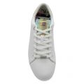 Womens White Zenno Iridescent Detail Trainers 59827 by Ted Baker from Hurleys
