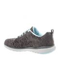 Womens Grey & Blue Flex Appeal 3.0 Trainers 31758 by Skechers from Hurleys
