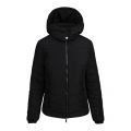 Womens Black Padded Hooded Jacket 92436 by Armani Exchange from Hurleys