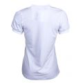 Womens Optical White Diamante 100% S/s Tee Shirt 10483 by Love Moschino from Hurleys