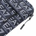 Mens Black Training Monogram Pouch Bag 20442 by EA7 from Hurleys
