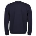 Mens Navy Wolf Jersey Bomber Sweat Jacket 23686 by Ted Baker from Hurleys