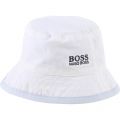 Baby Reversible Bucket Hat 19640 by BOSS from Hurleys