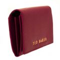 Womens Oxblood Carley Crosshatch Leather Small Purse 60771 by Ted Baker from Hurleys
