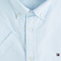 Mens Keepsake Blue Oxford Slim Fit S/s Shirt 58035 by Tommy Hilfiger from Hurleys