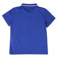 Boys Blue Tipped Logo S/s Polo Shirt 38066 by EA7 Kids from Hurleys