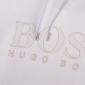 Athleisure Mens White/Gold Soody 2 Hooded Sweat Top 83778 by BOSS from Hurleys