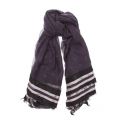 Womens Blue Multi Logo Scarf 29116 by Emporio Armani from Hurleys