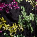 Womens Black Baroque Mix Print Polo Neck Top 49045 by Versace Jeans Couture from Hurleys