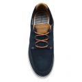 Mens Navy/Light Brown Esparre Deck Shoes 55702 by Lacoste from Hurleys