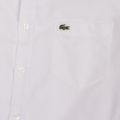 Mens White Oxford Regular Fit S/s Shirt 48753 by Lacoste from Hurleys