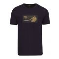 Mens Black Trialmaster Label S/s T Shirt 88511 by Belstaff from Hurleys