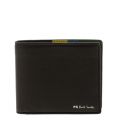 Mens Black Smooth Bifold Wallet 28694 by PS Paul Smith from Hurleys