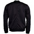Mens Black Textured Jacket 14653 by Lacoste from Hurleys
