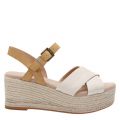 Womens Natural Willow Flatform Jute Wedges 59500 by Toms from Hurleys