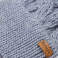 Womens Mid Blue Bridport Pom Beanie Hat 47536 by Barbour from Hurleys