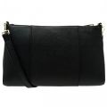 Womens Black Faux Saffiano Cross Body Bag 59089 by Armani Jeans from Hurleys