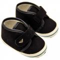 Baby Indigo Eagle Logo Trainers (15-19) 7532 by Armani Junior from Hurleys