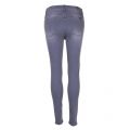 Slim Illusion Lux Dark Grey Womens HW Skinny Crop Jeans