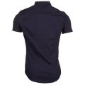 Mens Blue Slim Fit S/s Shirt 69672 by Armani Jeans from Hurleys