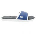 Mens Dark Blue L.30 Slider Sandals 7297 by Lacoste from Hurleys