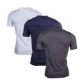 Mens Open Blue 3 Pack Loungewear S/s Tee Shirts