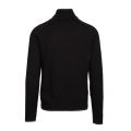 Athleisure Mens Black Zavico Half Zip Knitted Top 93872 by BOSS from Hurleys