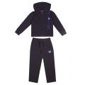 Boys Navy Logo Hooded Tracksuit 37990 by Emporio Armani from Hurleys