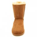 Youth Chestnut Bailey Bow Boots (4-5) 63858 by UGG from Hurleys