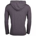 Mens Charcoal Hooded L/s T Shirt 19538 by BOSS from Hurleys