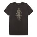 Boys Black Coffee Sailor Print Logo S/s T Shirt 30515 by C.P. Company Undersixteen from Hurleys
