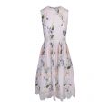 Womens Nude Pink Cerloe Elegant Lace Midi Dress 46842 by Ted Baker from Hurleys
