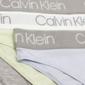 CK Branded 3 Pack High Leg Briefs 53862 by Calvin Klein from Hurleys