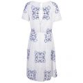 Casual Womens White Emare Lace Dress 22230 by BOSS from Hurleys