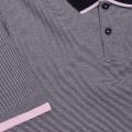 Mens Navy Caffine Striped S/s Polo Shirt 59685 by Ted Baker from Hurleys