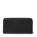 Womens Black Saffiano Large Zip Around Purse 43049 by Love Moschino from Hurleys