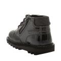 Infant Black Patent Hi Faeries Split Boots (5-12) 92144 by Kickers from Hurleys