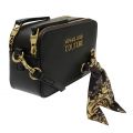 Womens Black Baroque Scarf Camera Bag 91807 by Versace Jeans Couture from Hurleys