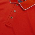 Mens Bright Orange Chill Soft Touch S/s Polo Shirt 73772 by Ted Baker from Hurleys