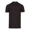 Athleisure Mens Black Paule 2 Taped Arm Slim Fit S/s Polo Shirt 45195 by BOSS from Hurleys