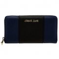 Black & Blue Faux Saffiano Purse 59100 by Armani Jeans from Hurleys