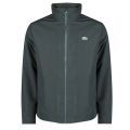 Mens Sinople Green Branded Zip Through Jacket 30980 by Lacoste from Hurleys