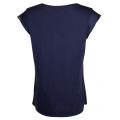 Womens Navy Panel Top 19854 by Emporio Armani from Hurleys