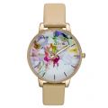 Womens Floral Dial Brown Leather Strap Watch 52028 by Ted Baker from Hurleys