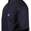 Mens Navy S/s Oxford Shirt 107950 by Fred Perry from Hurleys