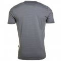 Mens Light Grey Cress Rollback Sleeve Pocket S/s Tee Shirt