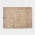 Womens Taupe/White/Gold Small Heart Scarf 102735 by Katie Loxton from Hurleys