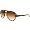 Light Havana RB4125 Cats 5000 Sunglasses 14468 by Ray-Ban from Hurleys