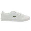 Mens White Lerond Trainers 14383 by Lacoste from Hurleys